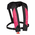 Onyx Outdoor A-M-24 Automatic-Manual Inflatable Pfd Life Jacket, Pink ON82068